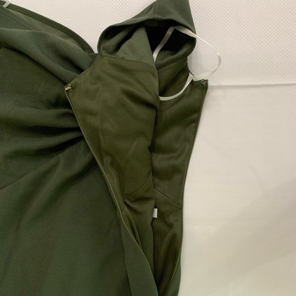 Katie May US Women's S Mini Twisted Dress Green - Picture 6 of 7